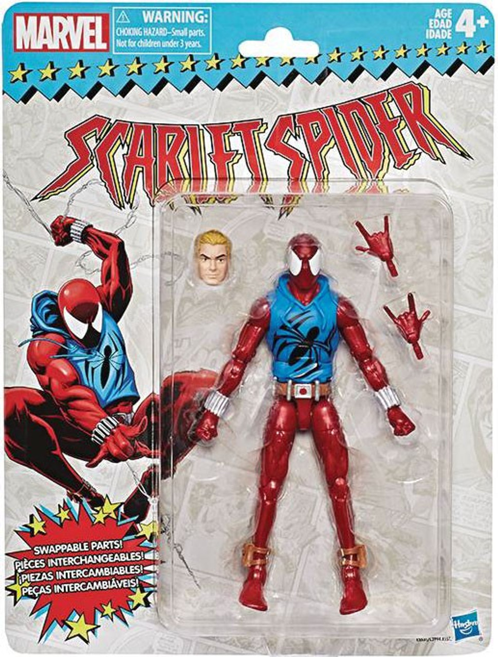 marvel legends spider man vintage