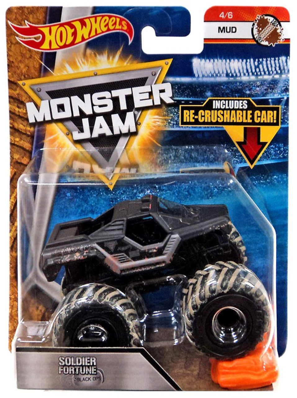 black monster truck toy