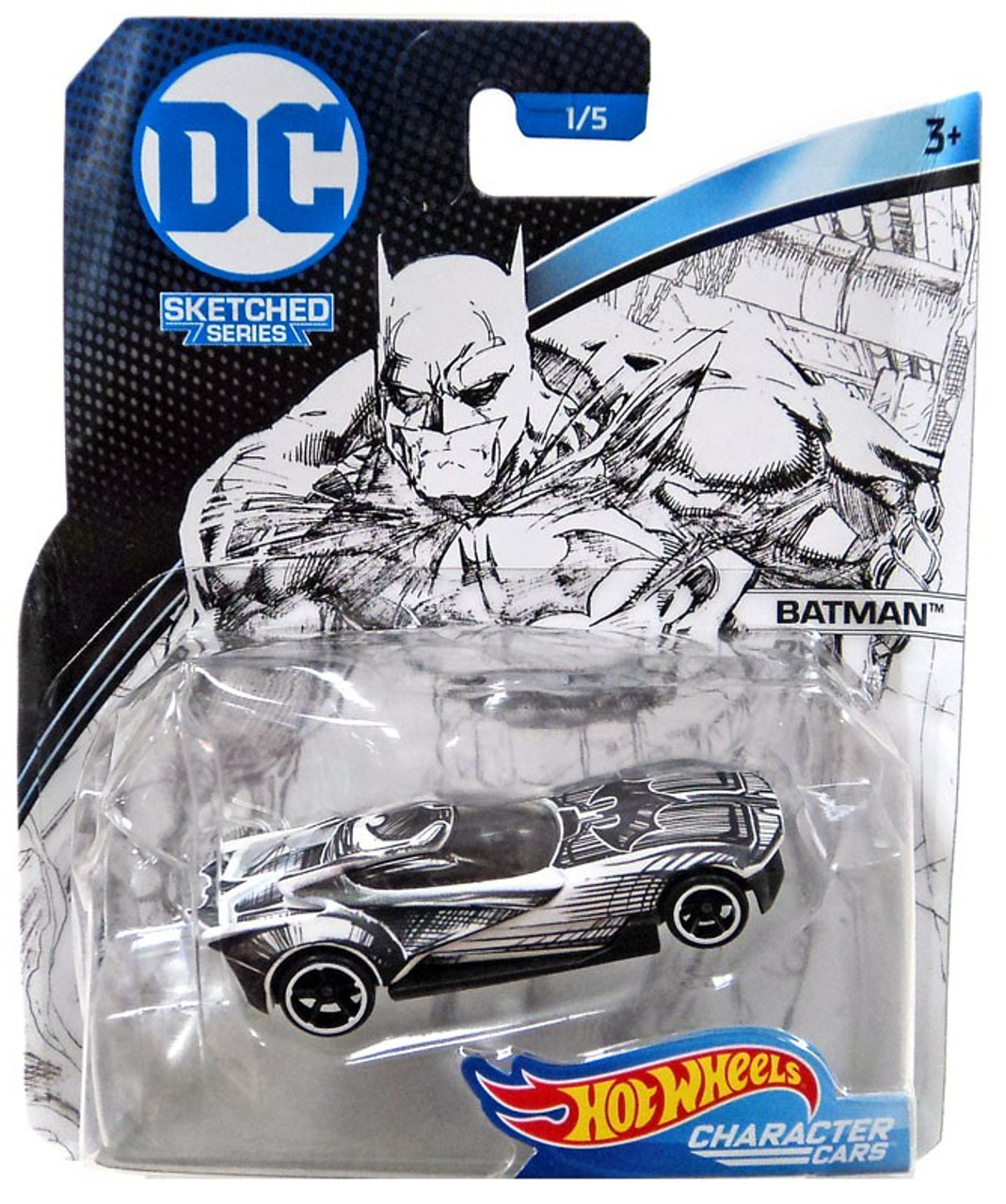 Hot Wheels DC Character Cars Stretched Series Batman 164 ...