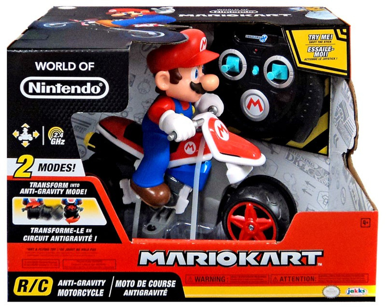 world of nintendo mario kart mini motorcycle rc racer
