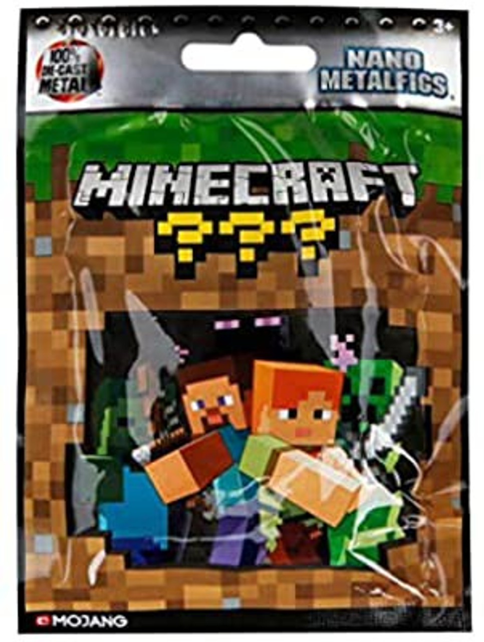 Minecraft Nano Metalfigs Jada 5 Pack B Steve Golem Wither Mooshroom Toys Hobbies Action Figures