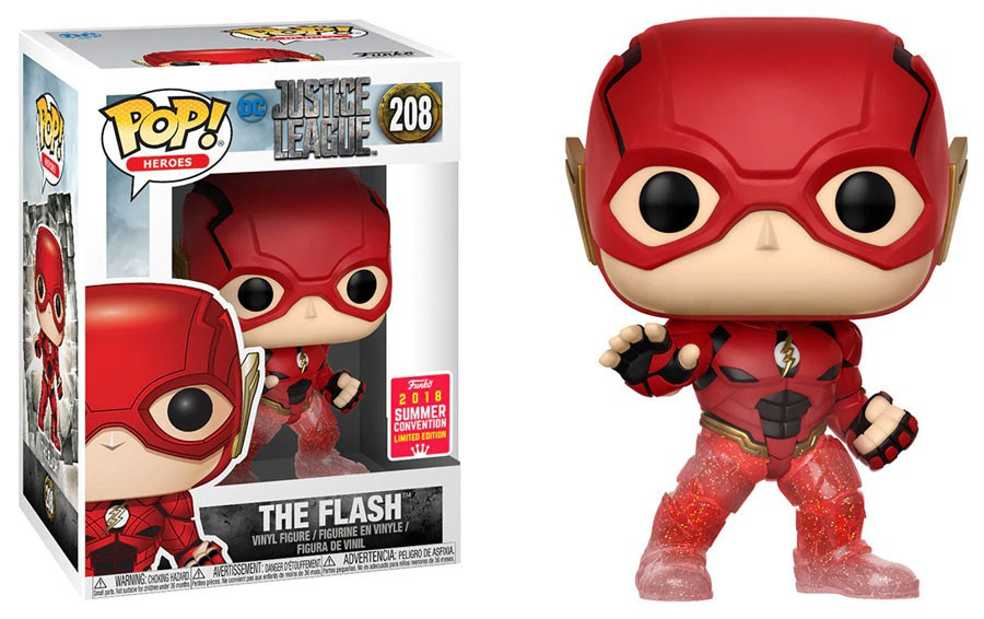 Funko Pop! Movies: DC – The Flash – Barry Mit Selbstgemachtem Anzug – Vinyl Sammelfigur 9,5 Cm – Exklusiv Für Comic-Fans