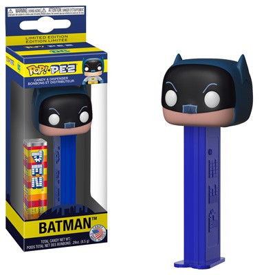 DC Funko POP! PEZ Batman Candy Dispenser [Black & Blue Cowl, Regular Version]
