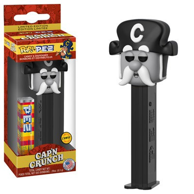 Quaker Oats Funko POP! PEZ Cap'n Crunch Candy Dispenser [Sepia, Chase Version]