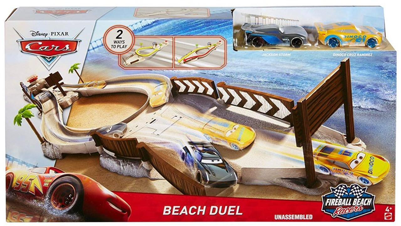 Disney Pixar Cars Cars 3 Beach Duel Playset Mattel Toys Toywiz 1101