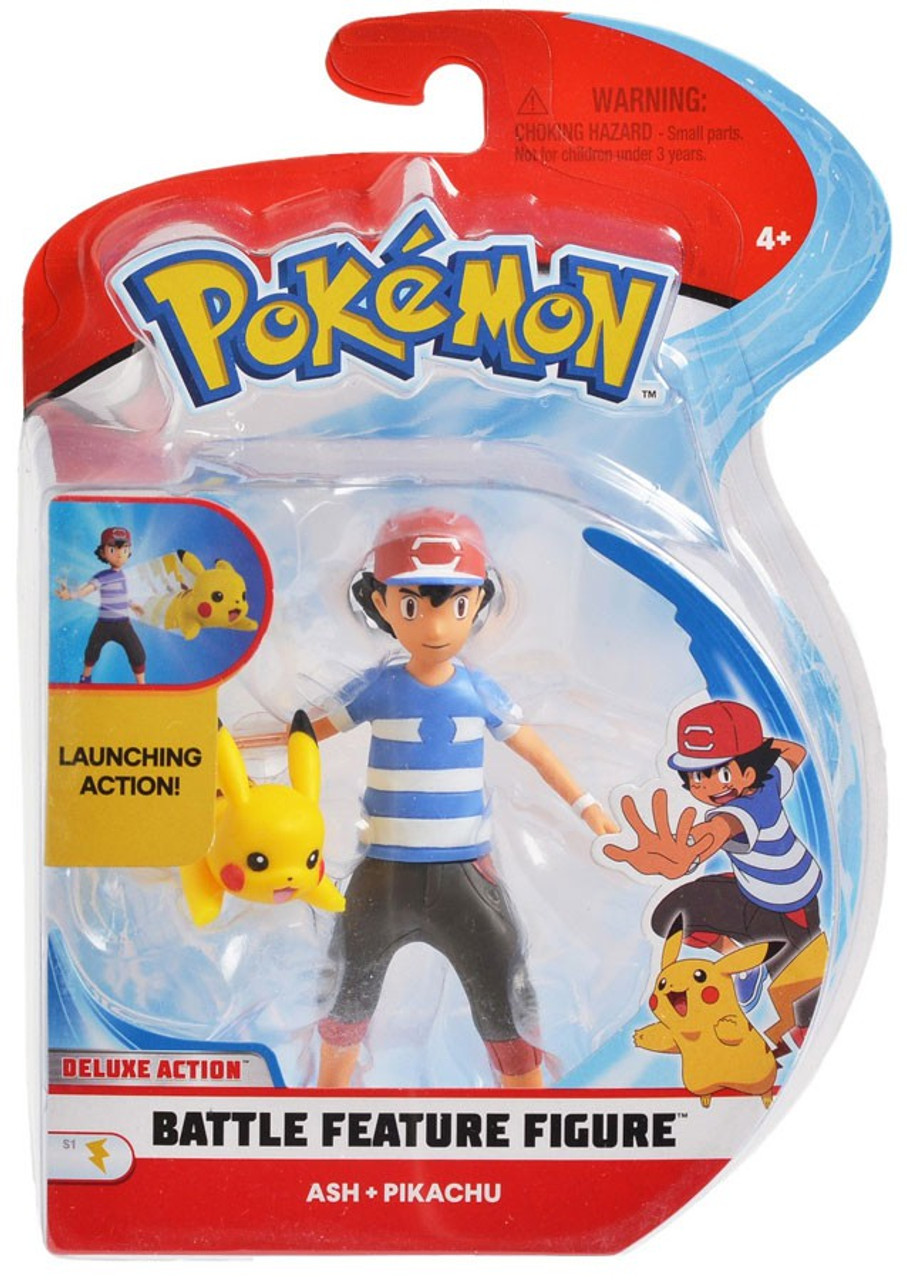 ash and pikachu action figure