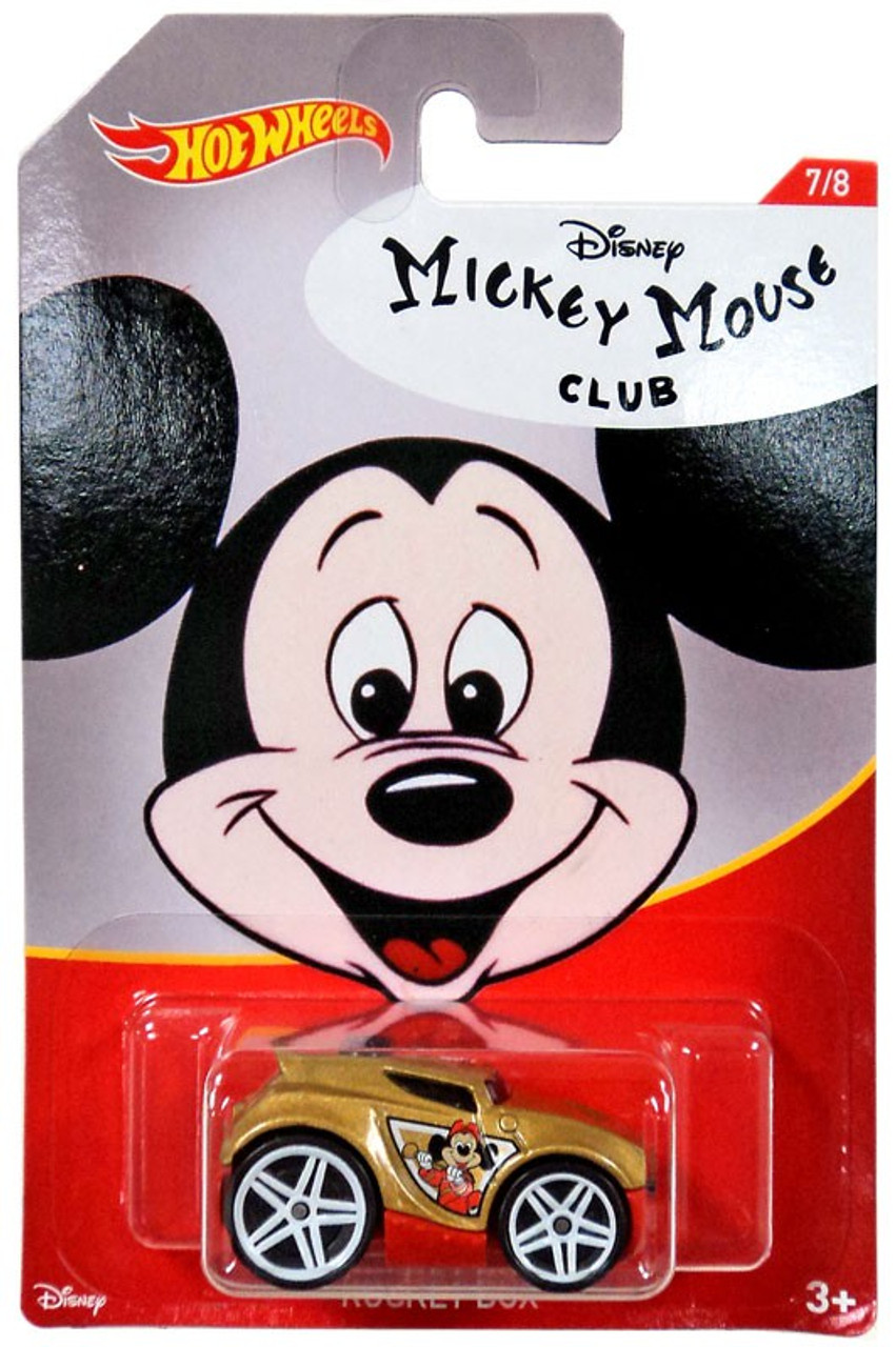 mickey mouse hot wheels cars