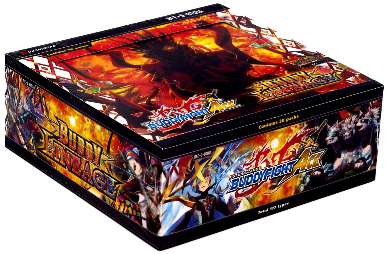 buddyfight ace booster box Bushiroad - - Golden Garga Booster Packs Buddyfight Series