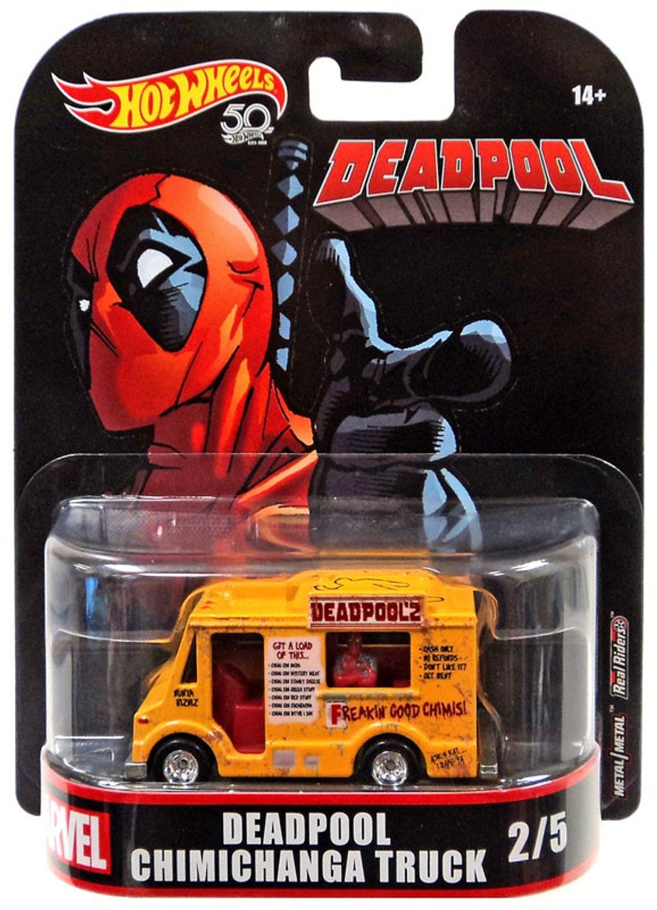 hot wheels deadpool truck