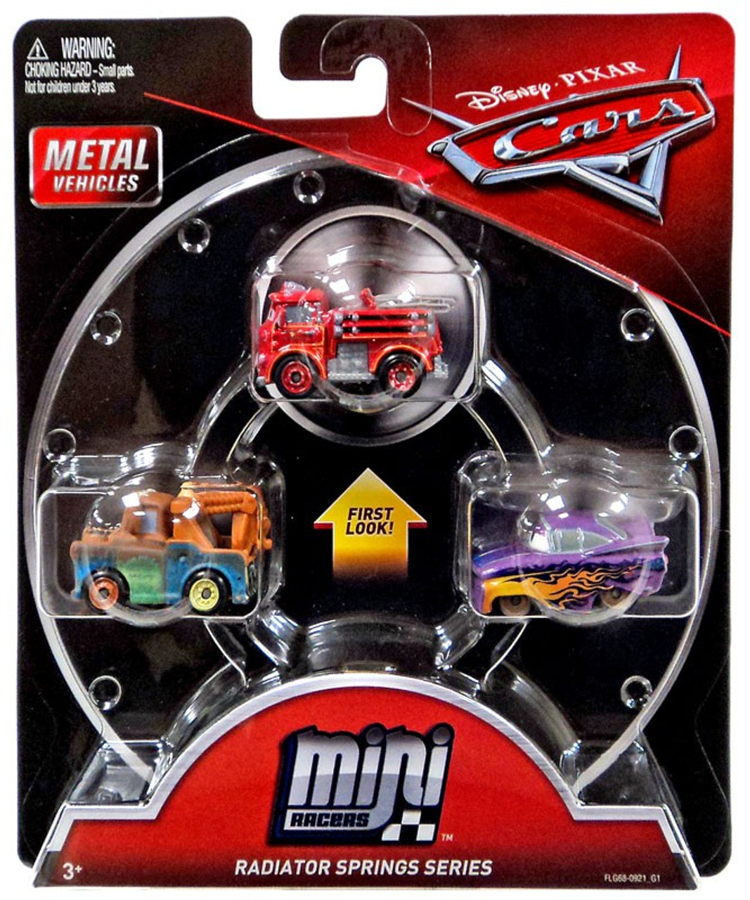 cars mini racers 3 pack