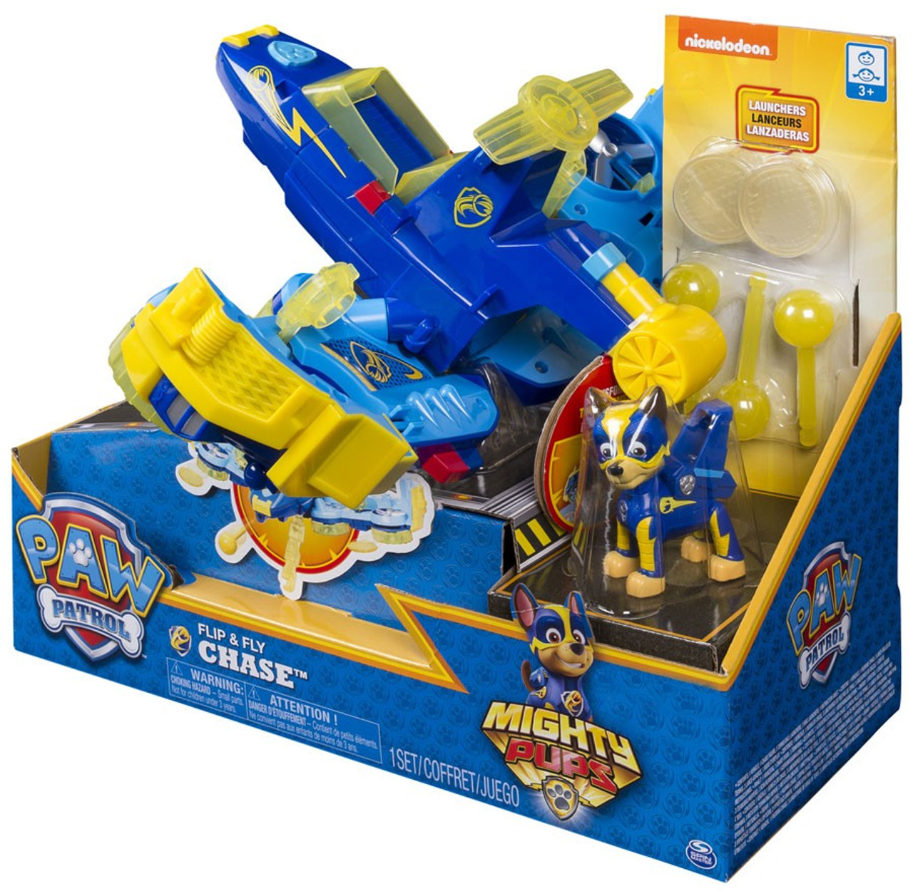 Paw Patrol Pups Fly Chase Exclusive Transforming Vehicle Spin Master - ToyWiz