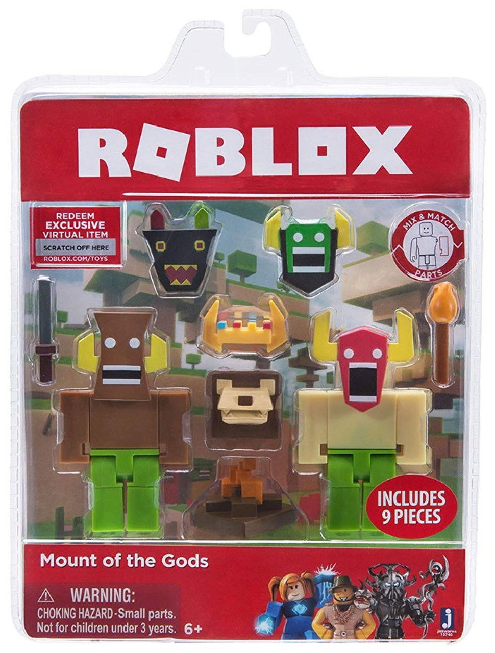 Roblox Operation Tnt Large Playset Characters Accessories W Virtual Code Tv Action Figures Tv Movie Video Game Action Figures - roblox grey armor bottom