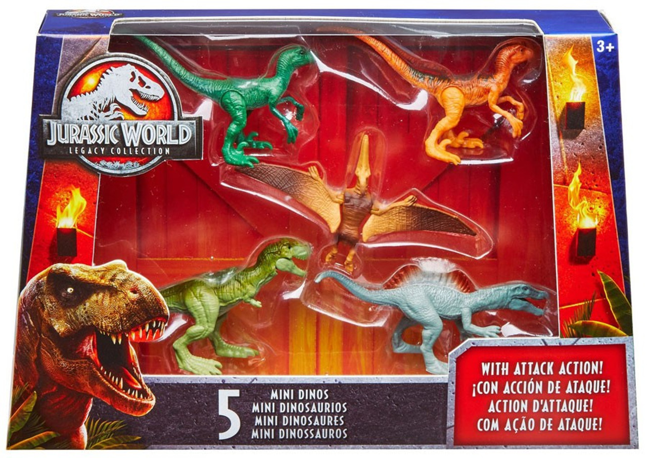 mini action dinos jurassic world