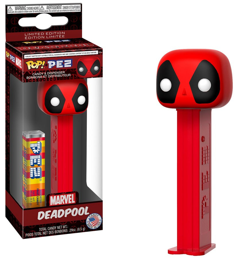 Marvel Funko POP! PEZ Deadpool Candy Dispenser