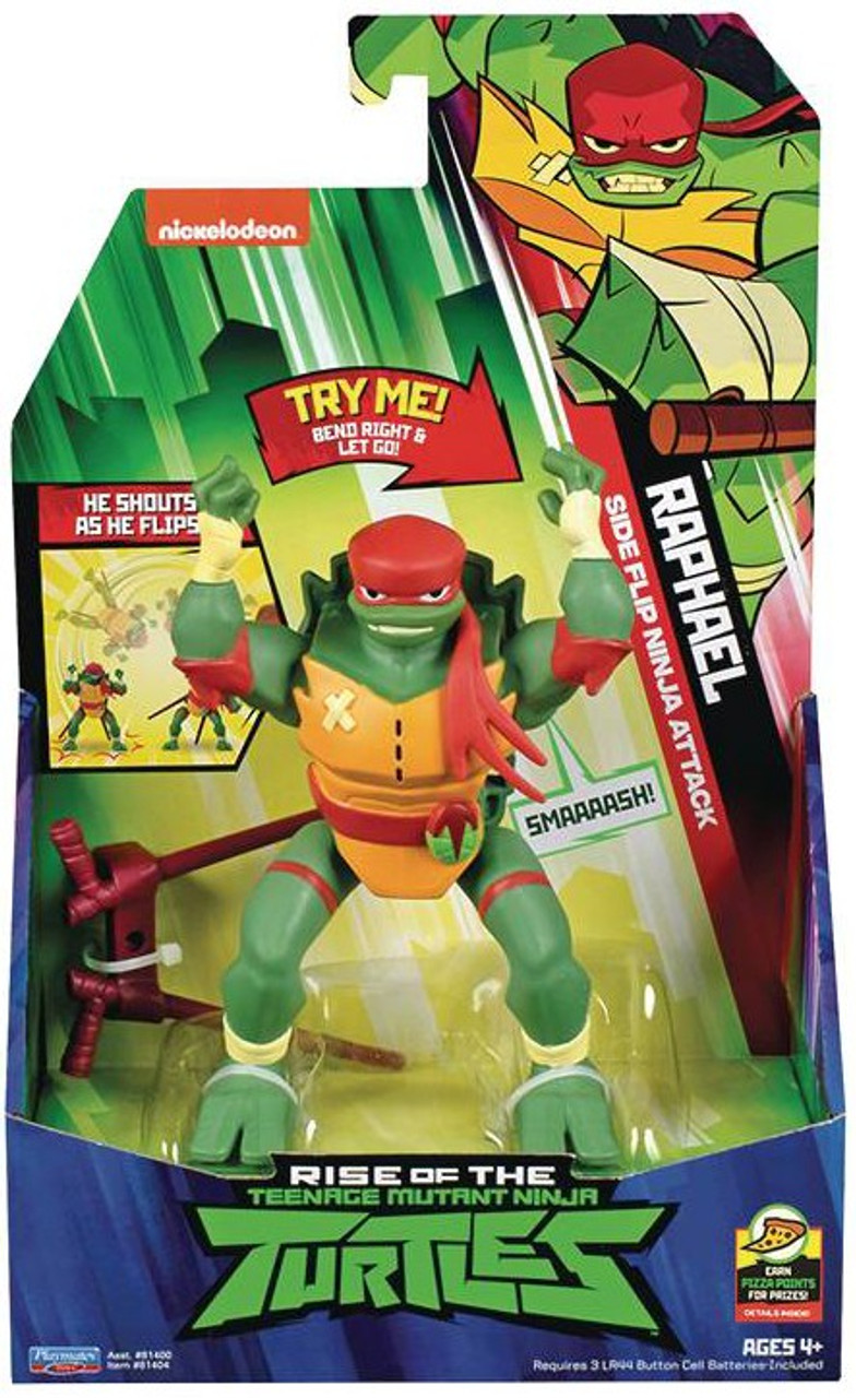 rise of the teenage mutant ninja turtles raphael action figure