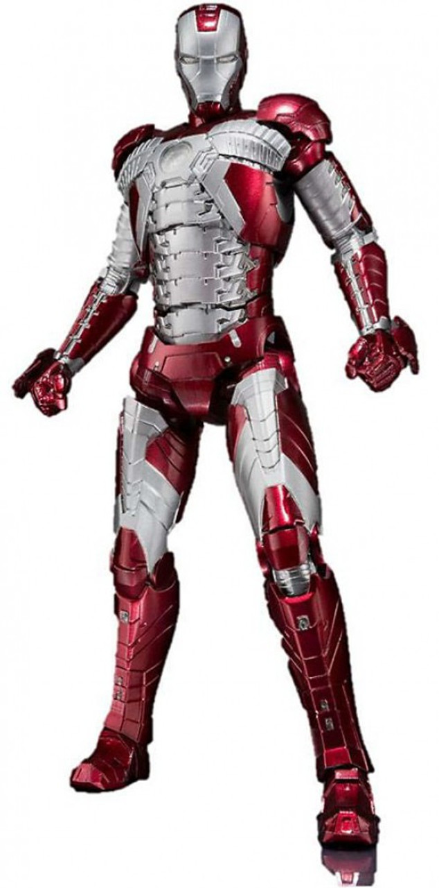 Marvel Iron Man 2 S H Figuarts Iron Man Mark V Hall Of Armor Set 5 9 Action Figure Bandai Japan Toywiz - roblox marvel armor