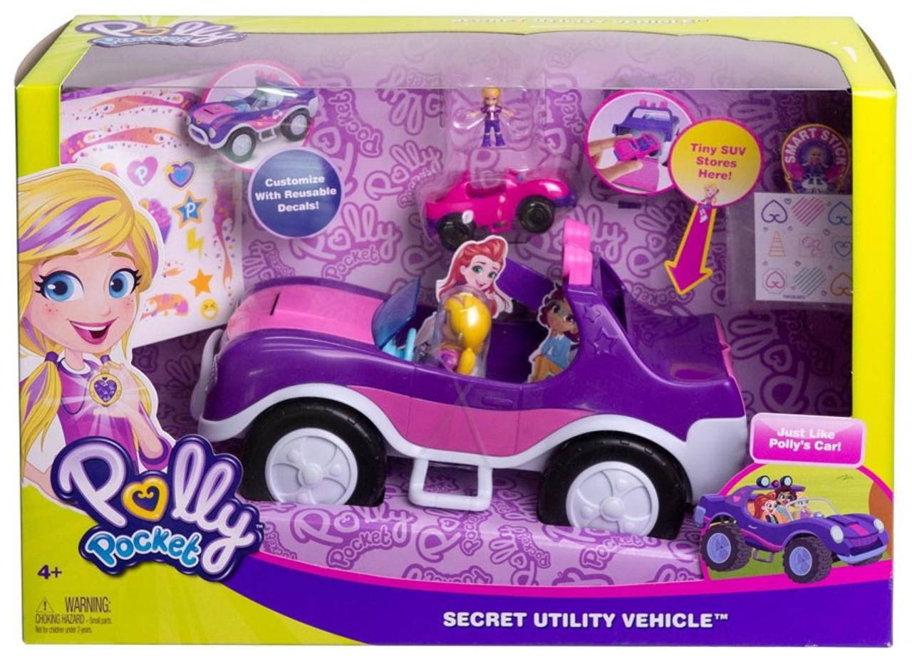 polly pocket purple car