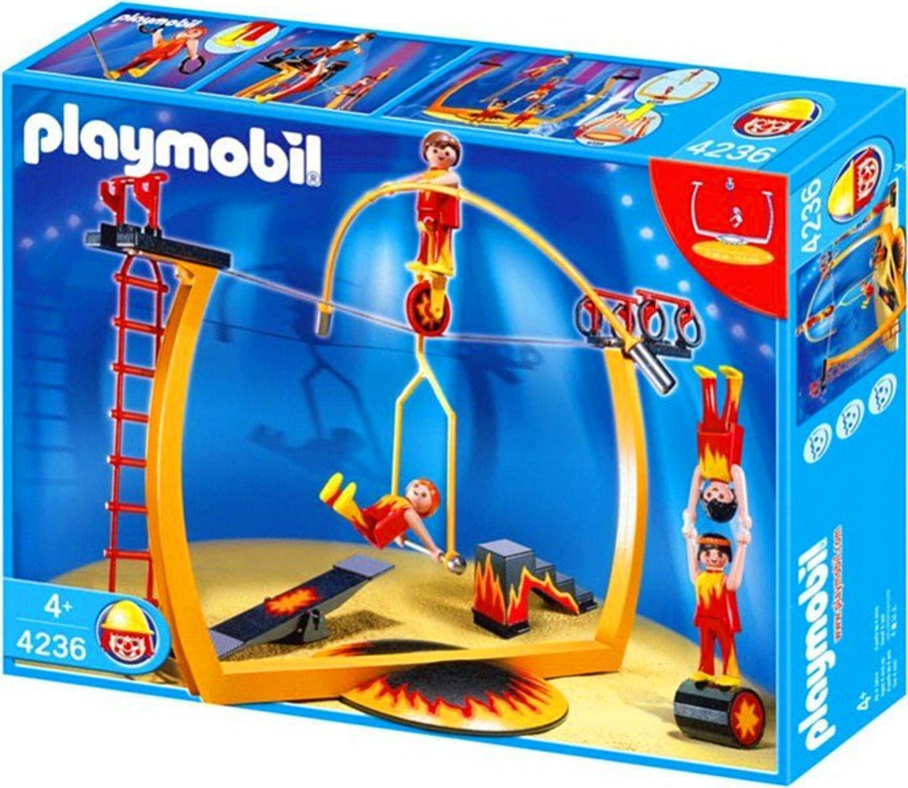 Playmobil Circus Artists Set 4236 Damaged Package - ToyWiz