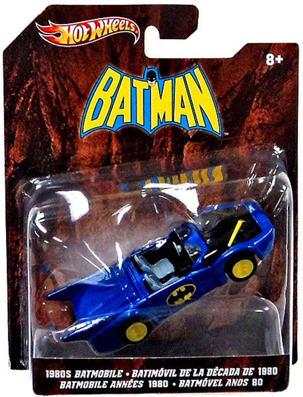 Batman Hot Wheels Batmobile 150 DieCast Car 1980s Mattel