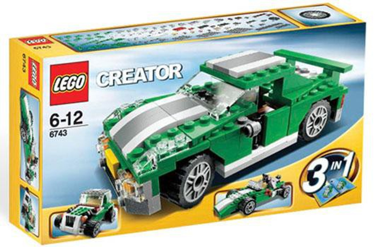 lego creator green car