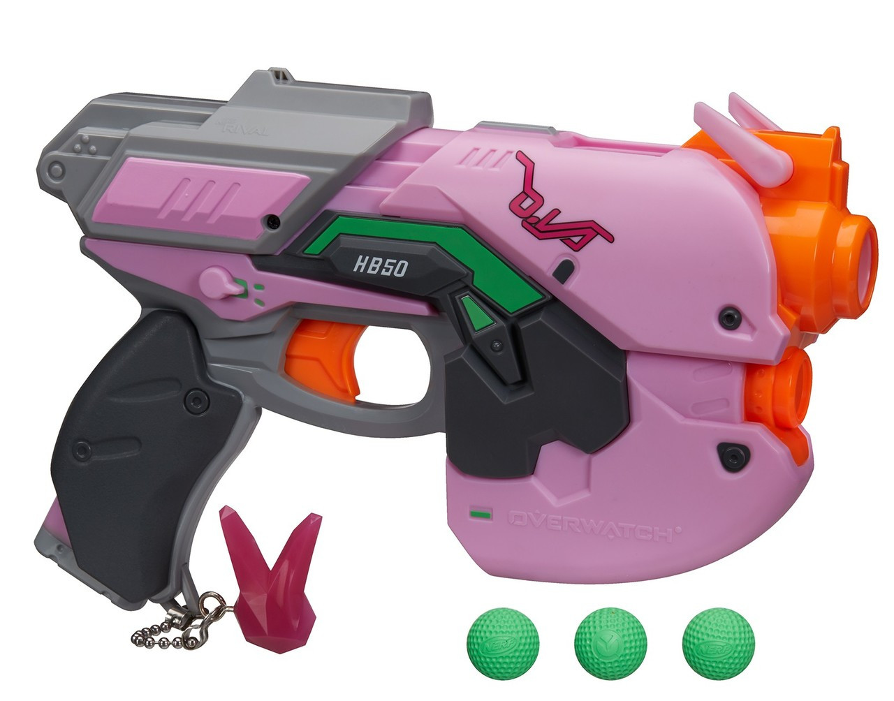 【新品未使用】 NERF OVERWATCH オーバーウォッチ ナーフ D.VA NERF Overwatch Overwatch Rival D.Va Blaster Hasbro Toys - ToyWiz