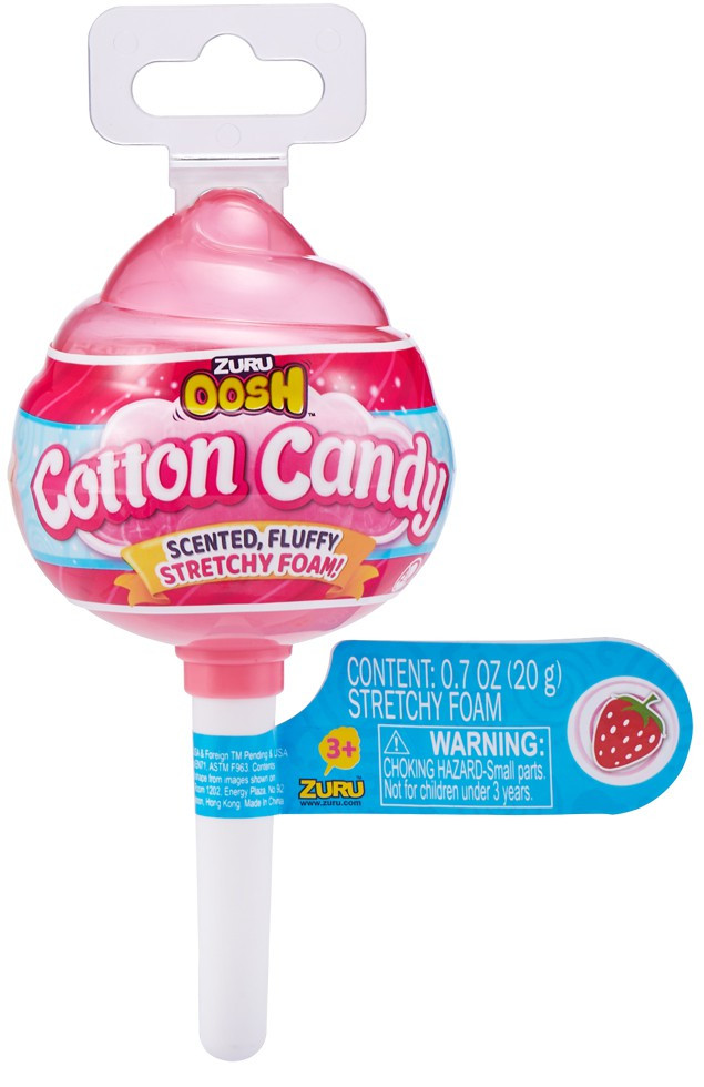 Oosh Cotton Candy Stretchy Foam Series 1 Small Pop Mystery Pack Random Color