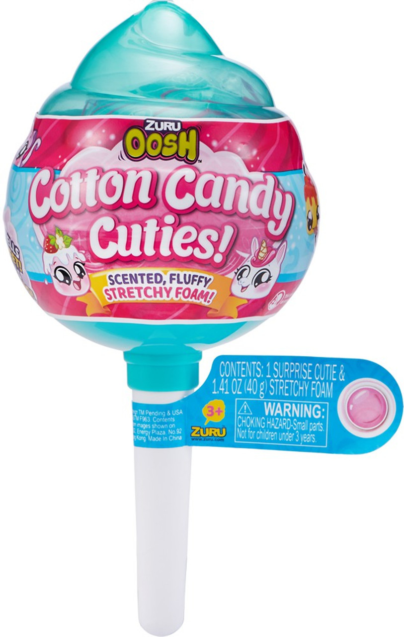 Oosh Cotton Candy Cuties Stretchy Foam MEDIUM Pop Mystery Pack RANDOM
