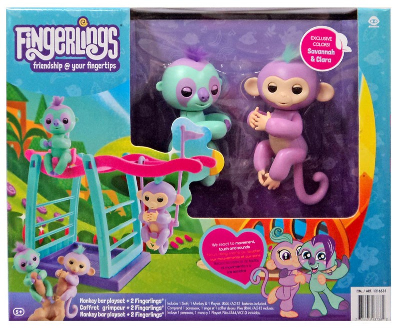 fingerlings 2 monkey play set