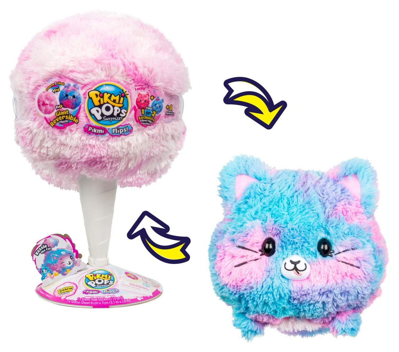 Pikmi Pops Surprise GIANT Flips Kessie the Cat Mystery Pack