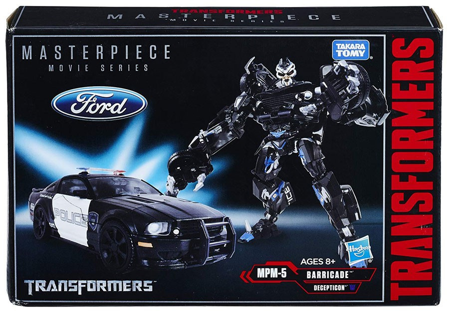 Transformers Masterpiece Movie Series Barricade Action Figure MPM