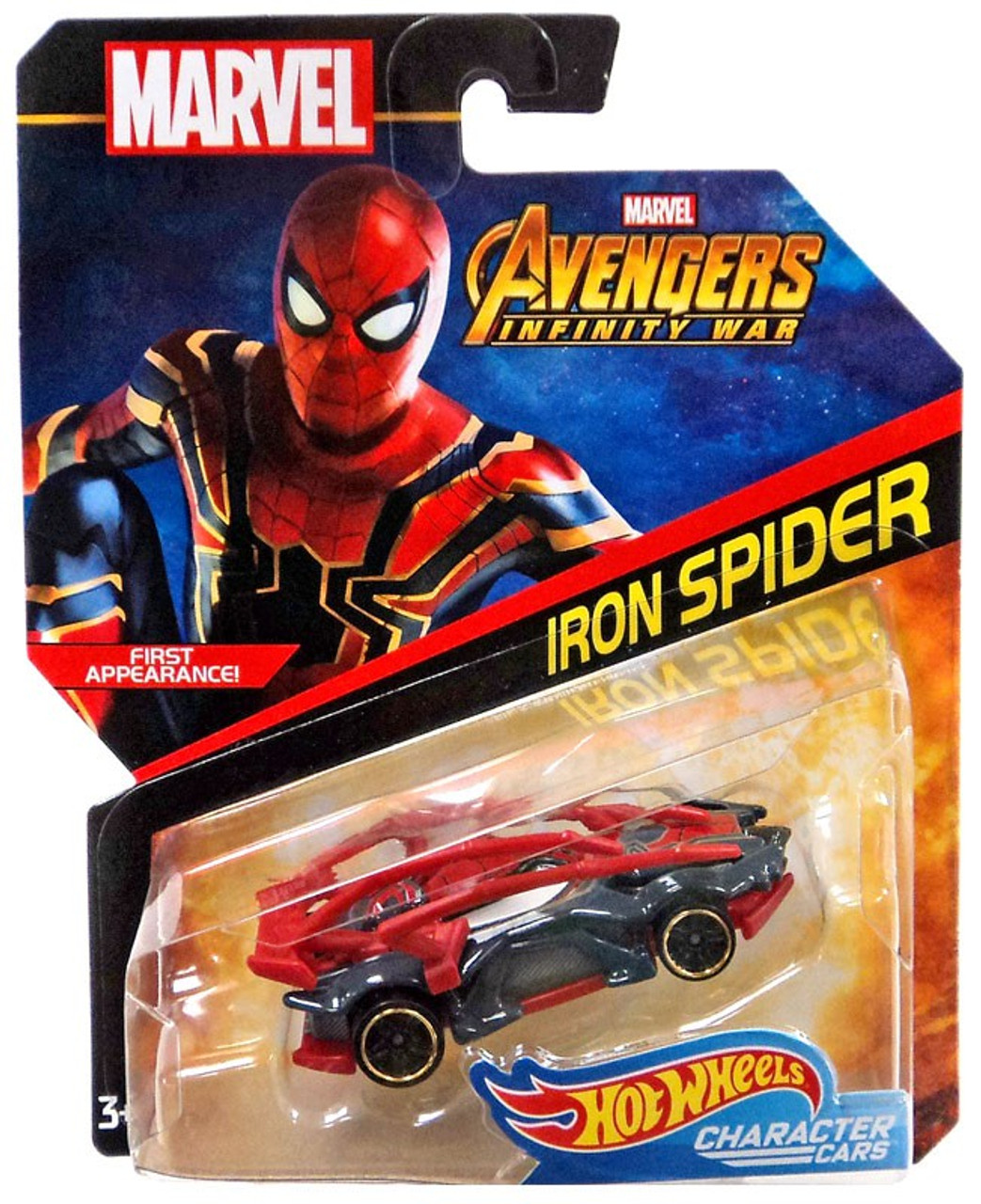 hot wheels iron spider