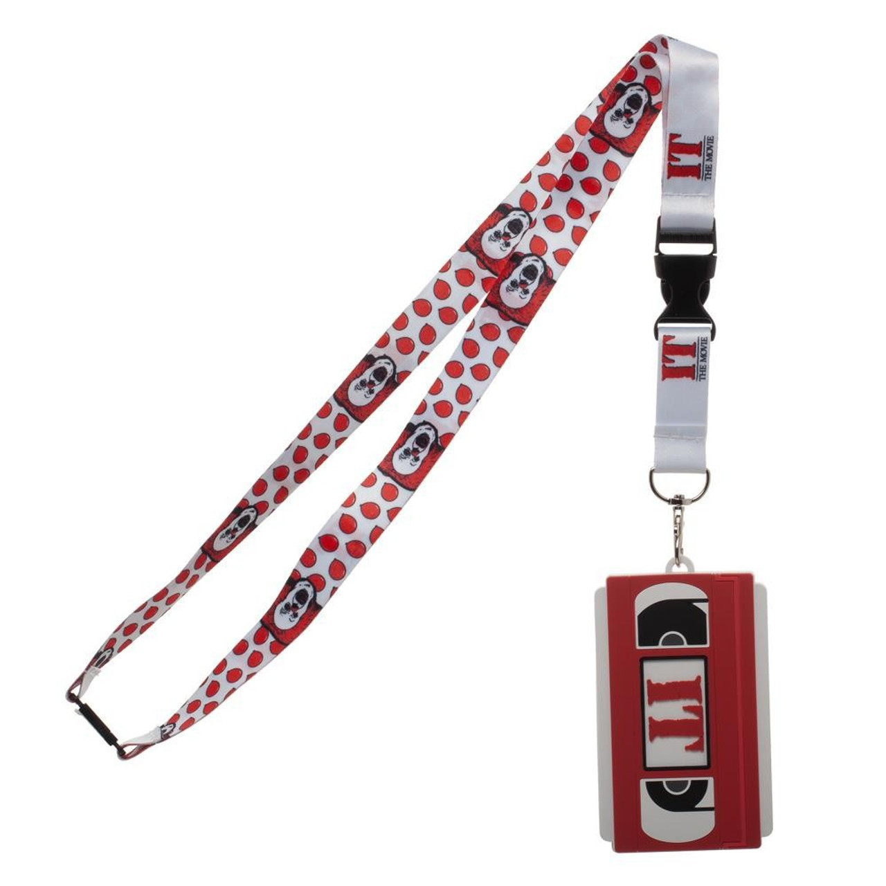 It Vhs Lanyard Id Holder Bioworld Toywiz - pennywise sings a song roblox code