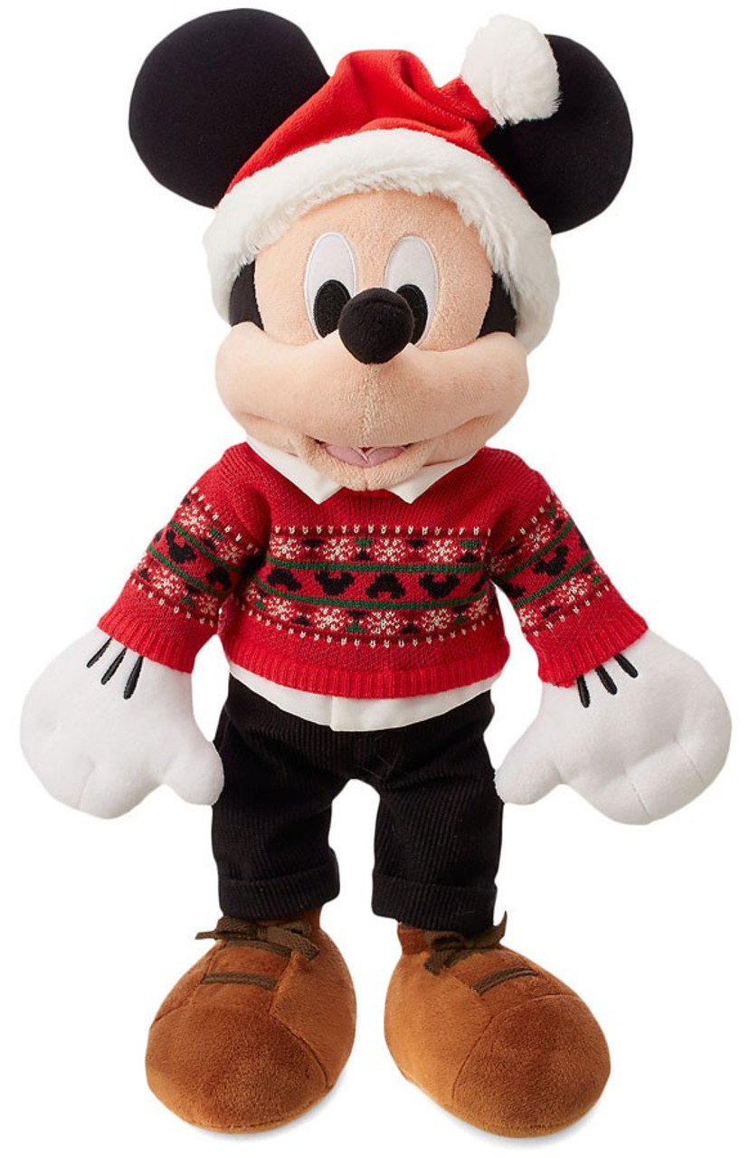 disney mickey mouse holiday 2018 plush