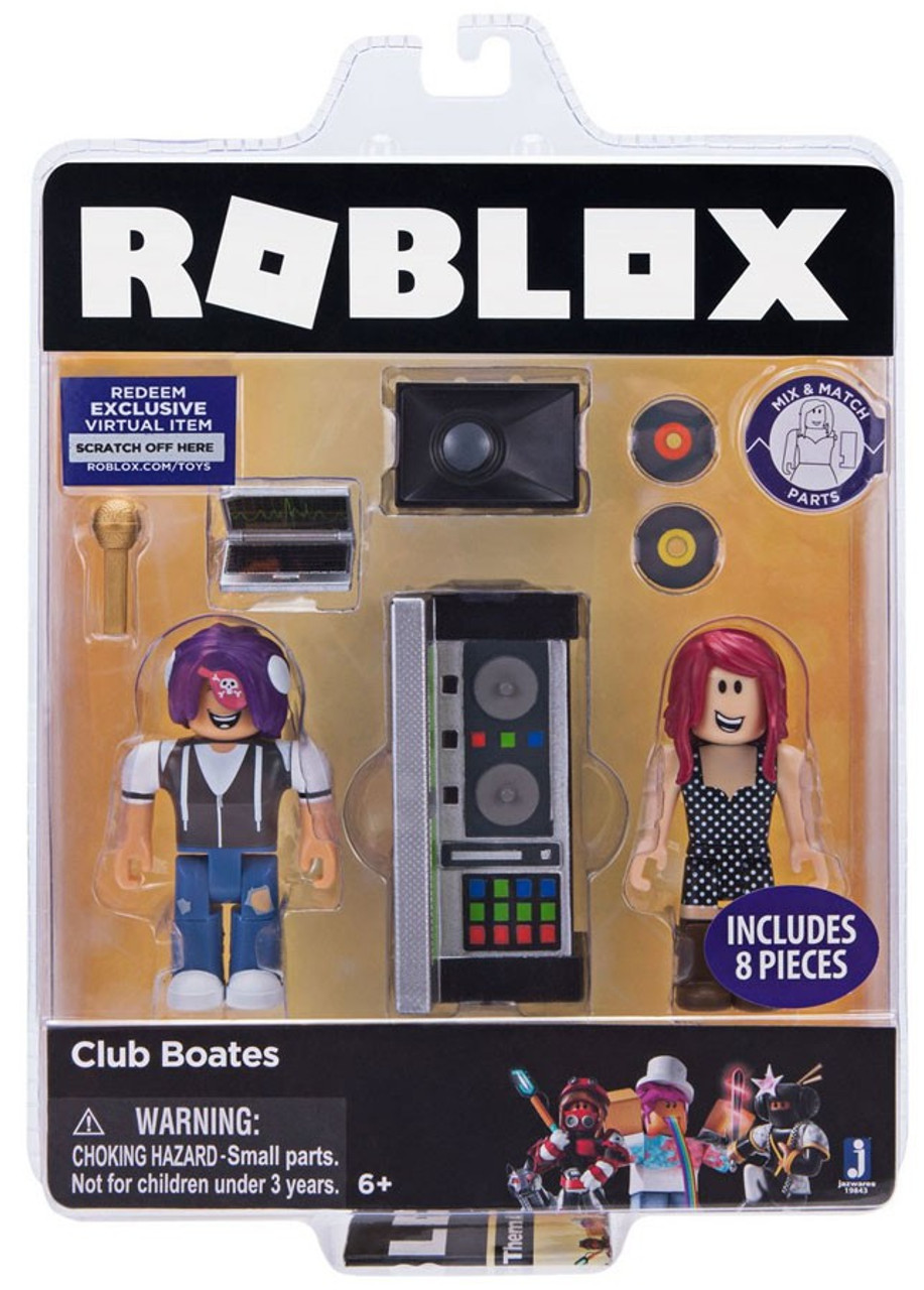 Roblox Celebrity Collection Club Boates 3 Action Figure Game Pack Jazwares Toywiz - roblox legends of roblox action figure multipack set of 6 figures