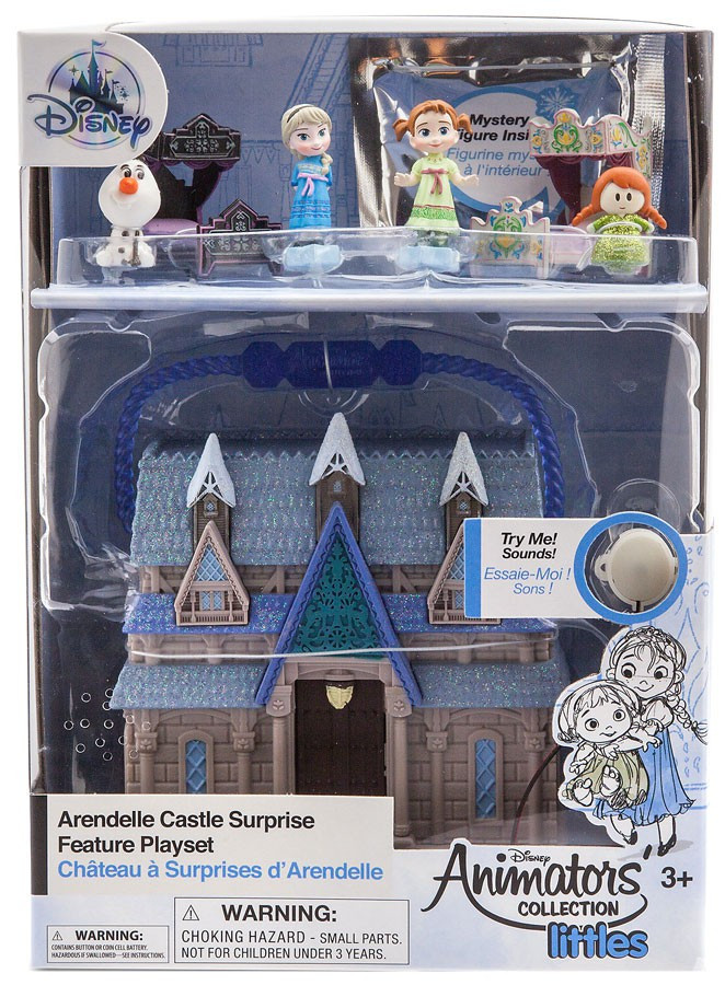 Disney Frozen Littles Animators Collection Arendelle Castle Surprise