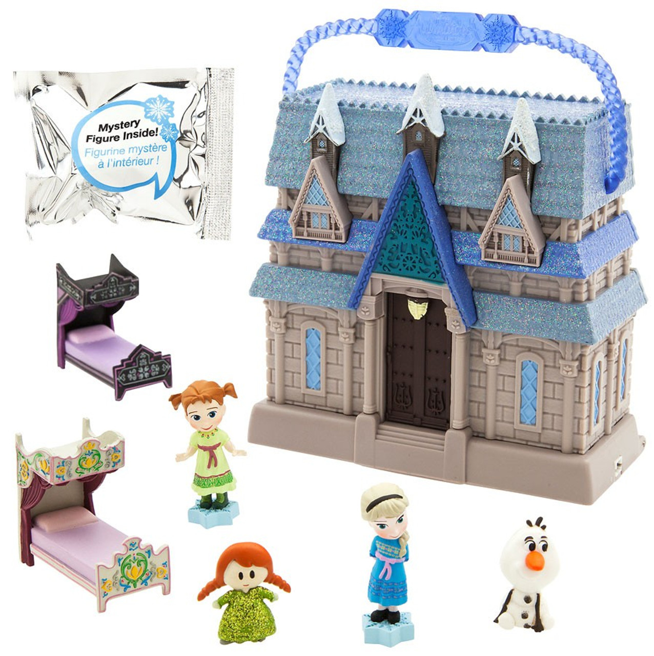 elsa micro playset