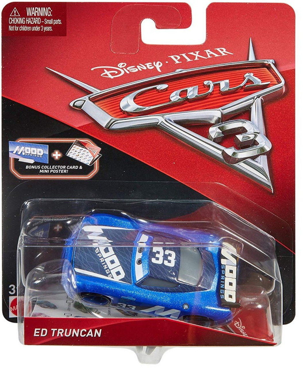 cars 3 poster diecast