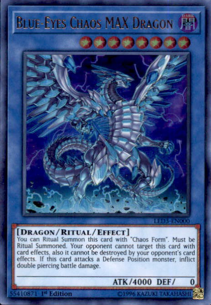 YuGiOh White Dragon Abyss Single Card Ultra Rare BlueEyes Chaos MAX