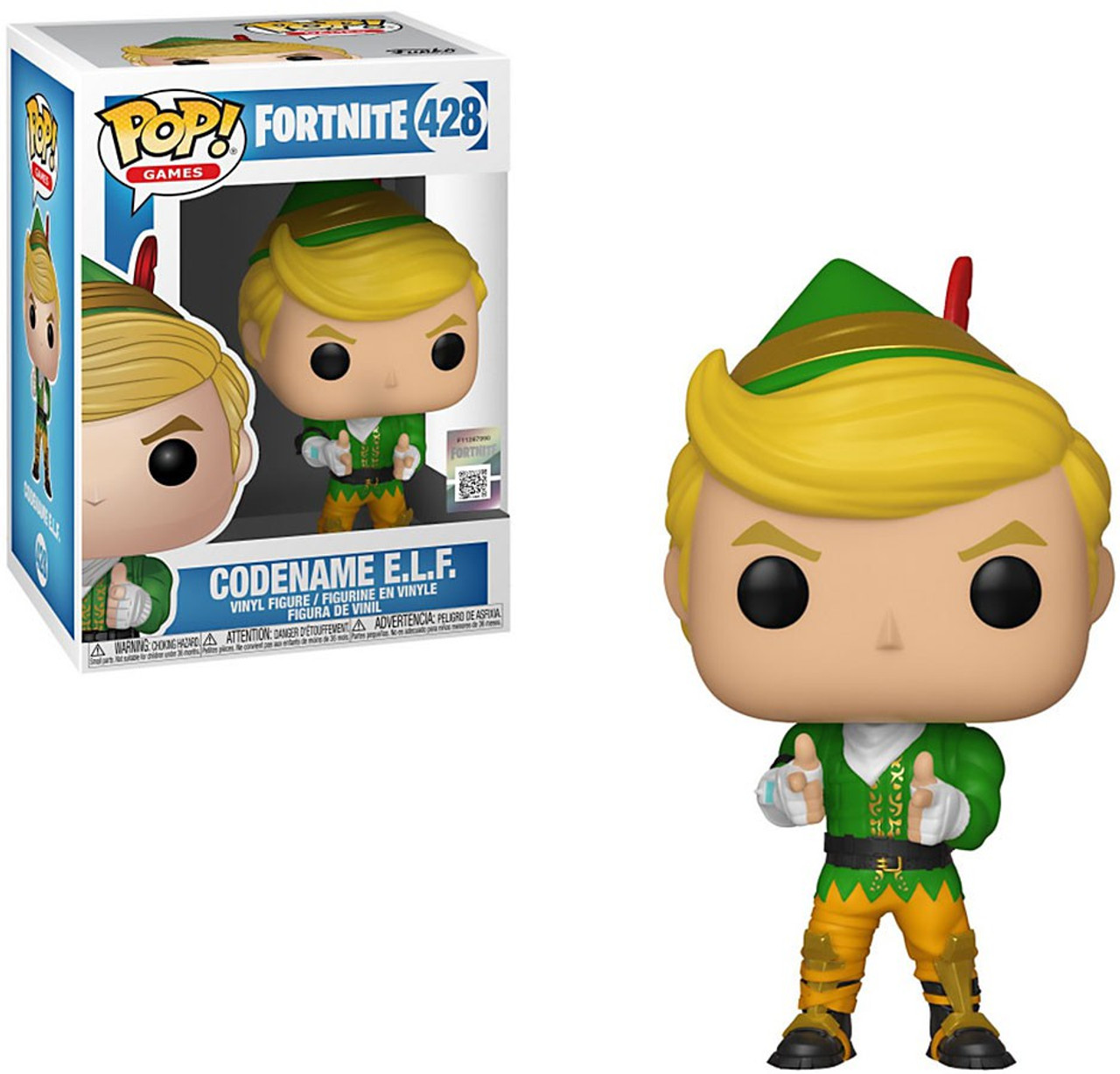 Funko Fortnite POP Games Codename E.L.F Exclusive Vinyl ...