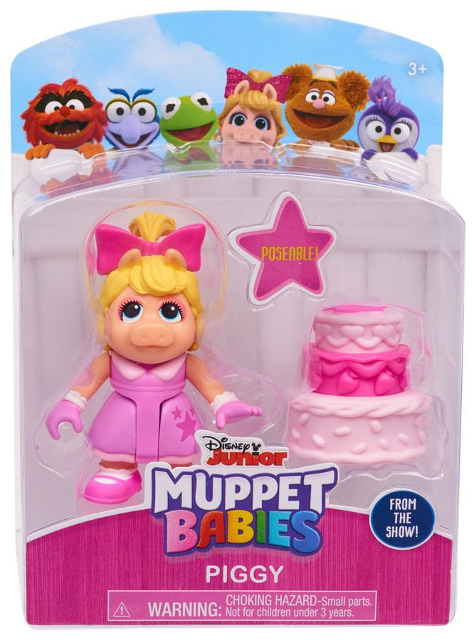 Disney Junior Muppet Babies Piggy Exclusive Poseable Action Figure