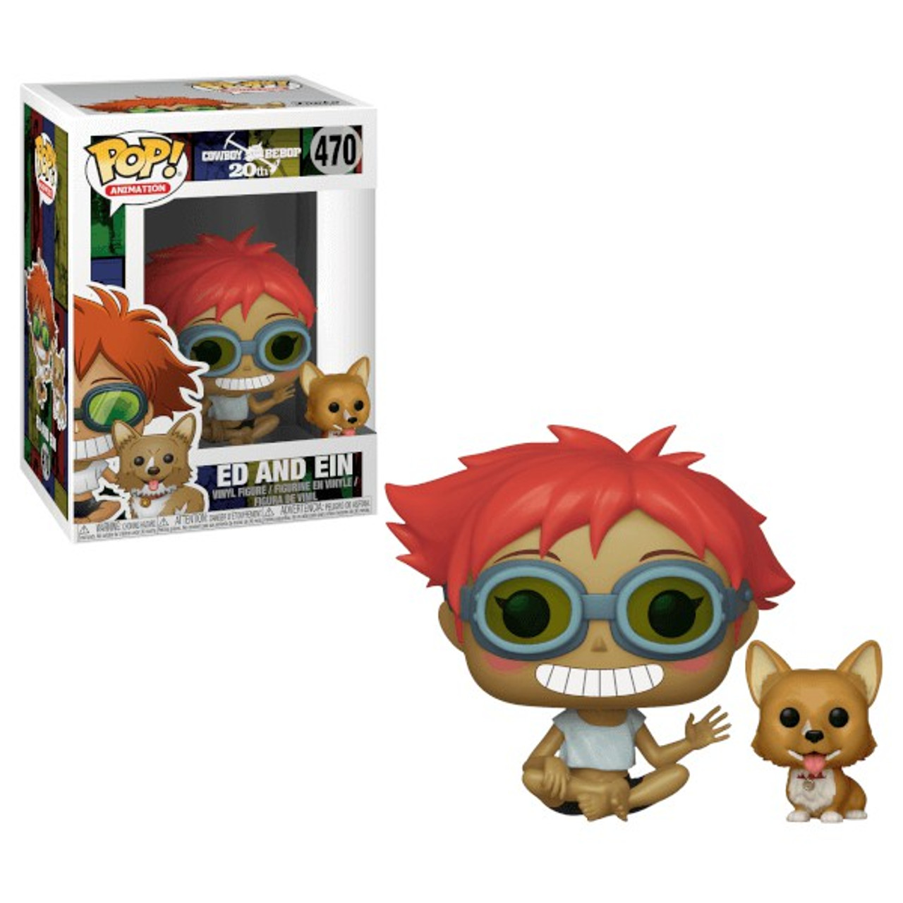 Funko Cowboy Bebop Pop Animation Ed Ein Vinyl Figure 470 Toywiz - cowboybebop roblox