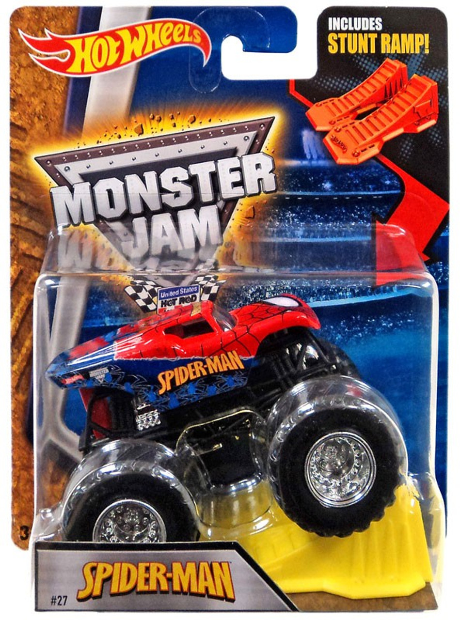 hot wheels monster jam spider man