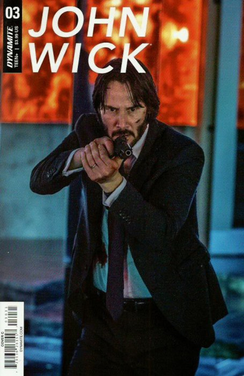 Dynamite Entertainment John Wick Comic Book 3 Photo Variant Cover Toywiz - john wick roblox death sound