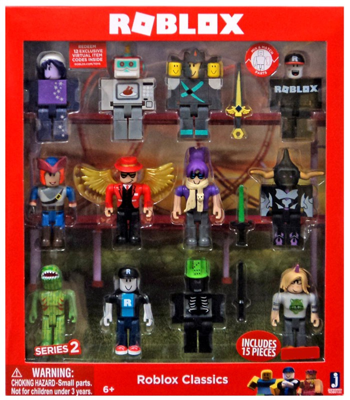 Roblox Series 2 Roblox Classics Exclusive 3 Action Figure 12 Pack