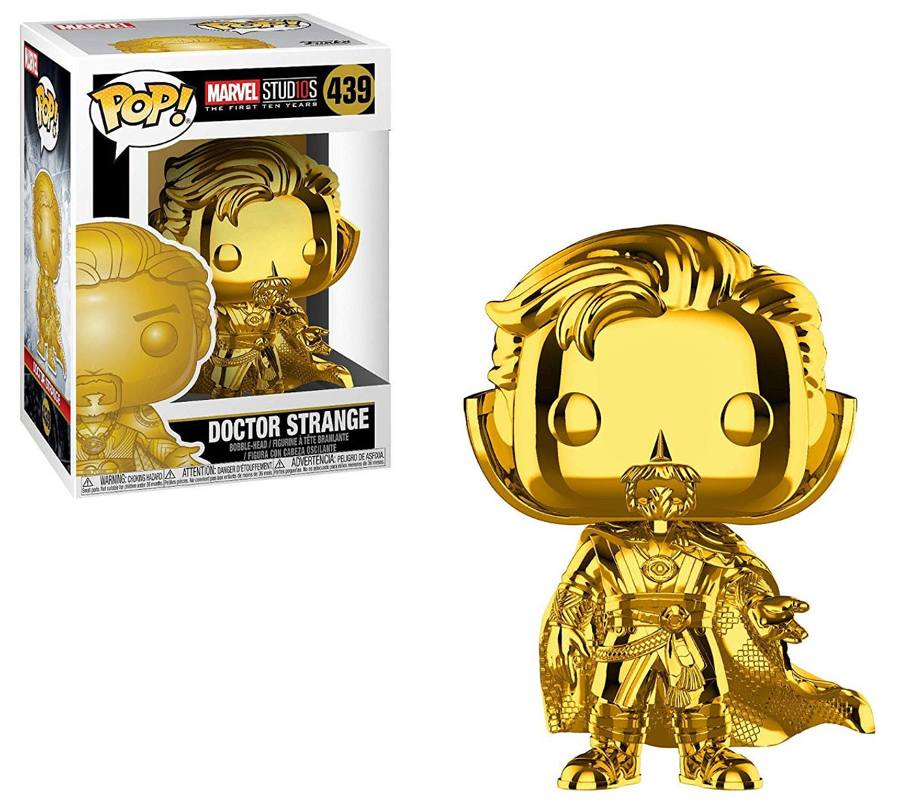 doctor strange funko pop gold