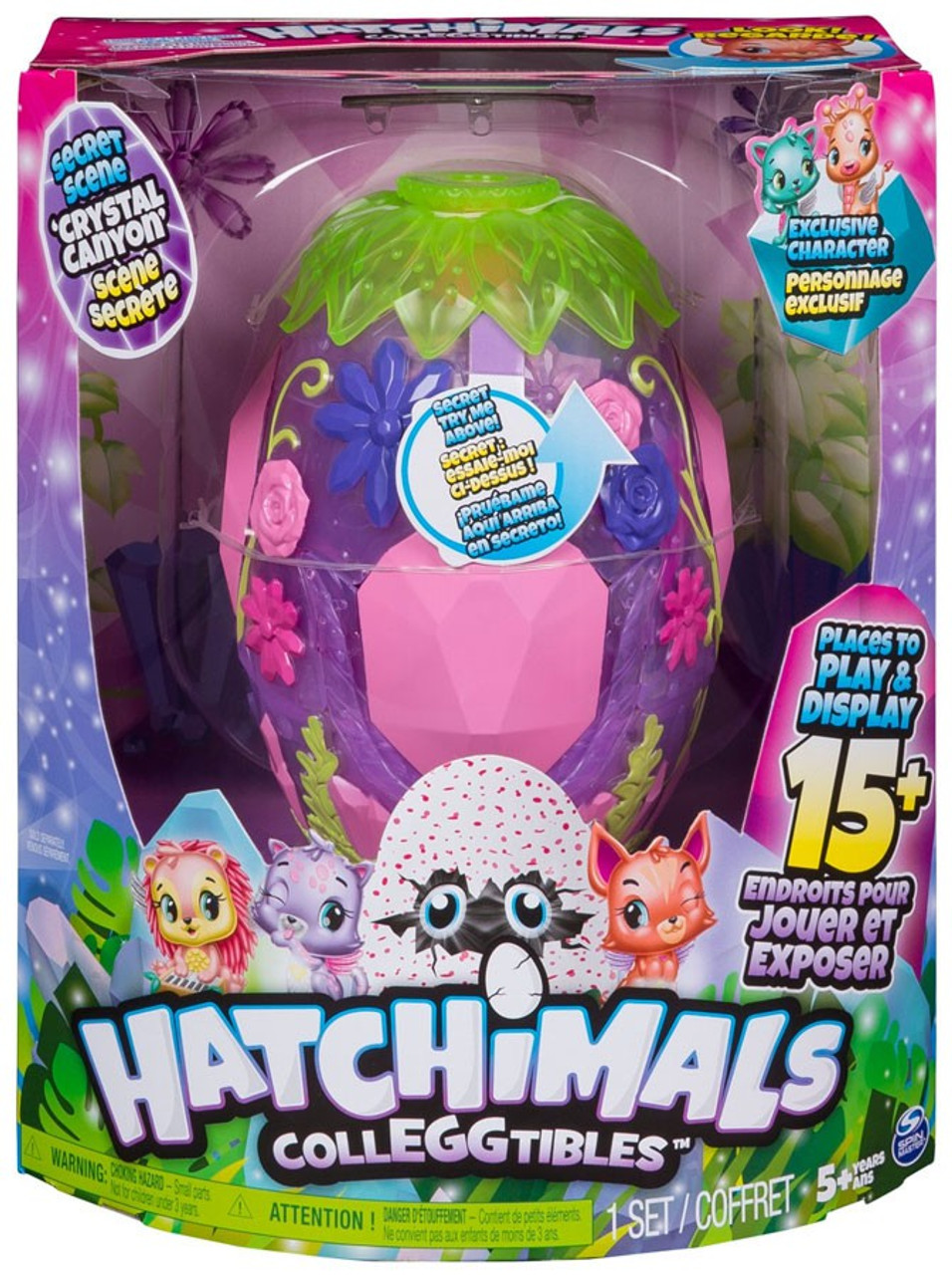 Hatchimals Colleggtibles Secret Scene Crystal Canyon Playset Spin Master Toywiz - pop peeps hangout roblox