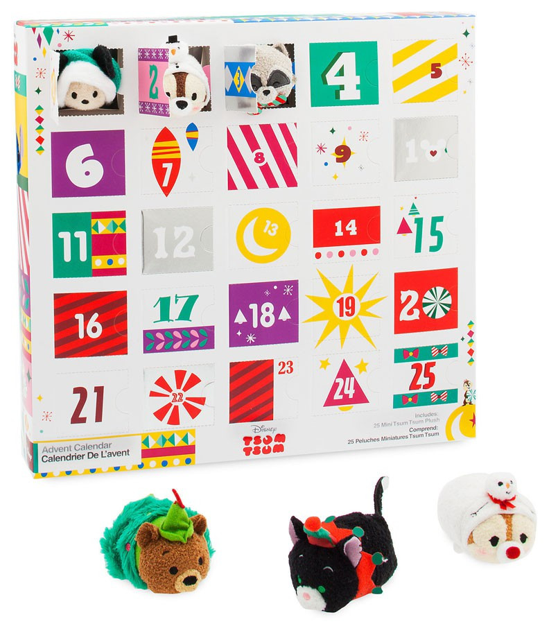 Disney Tsum Tsum 2018 Advent Calendar Exclusive Set Mini Plush - Toywiz