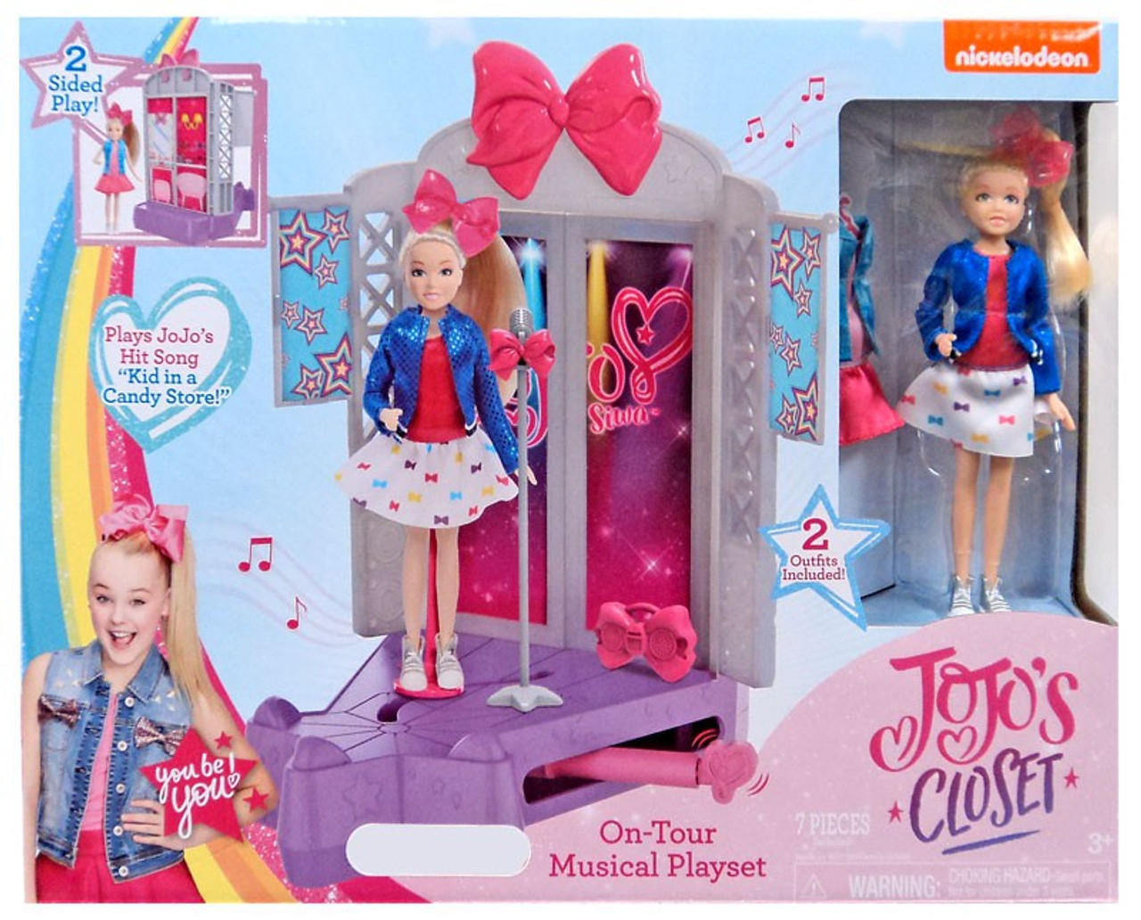 Nickelodeon Jojo Siwa Jojos Closet On Tour Musical Exclusive