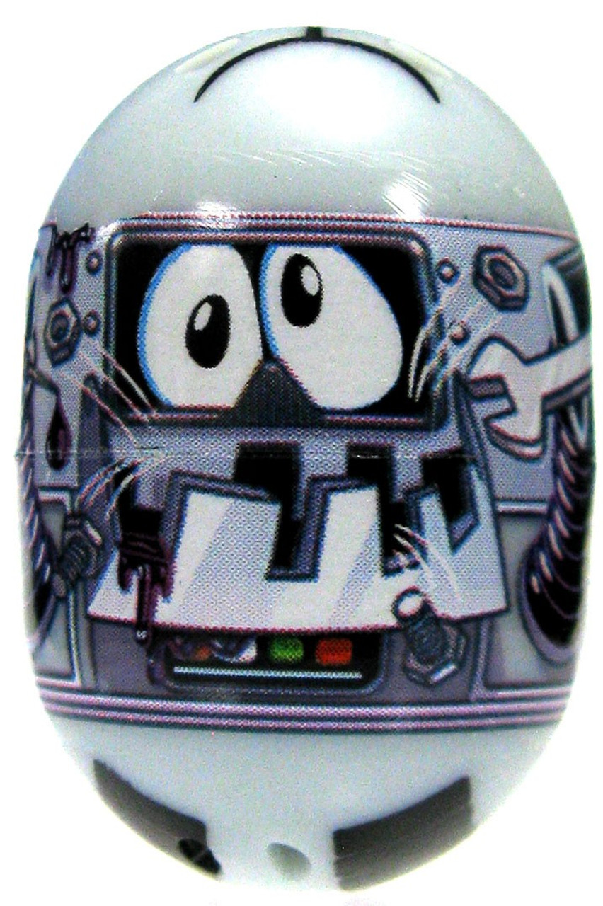 Mighty Beanz Mighty Beanz 18 Series 1 Faulty Robot Common Mighty Bean 80 Loose Moose Toys Toywiz