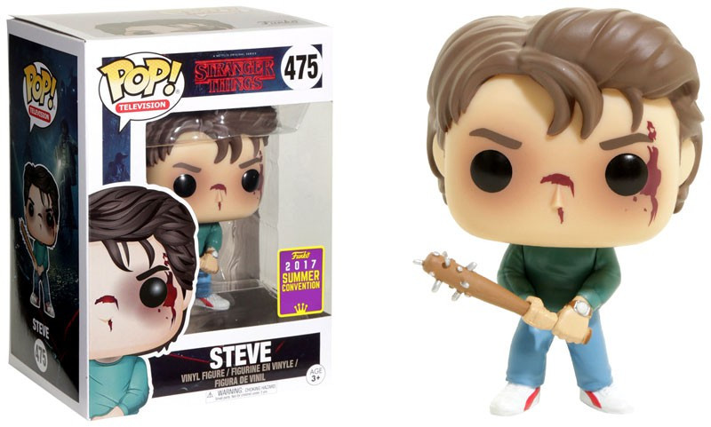 Funko POP! スター・ウォーズ、STRANGERTHINGS Funko Stranger Things POP Television Steve Exclusive Vinyl Figure